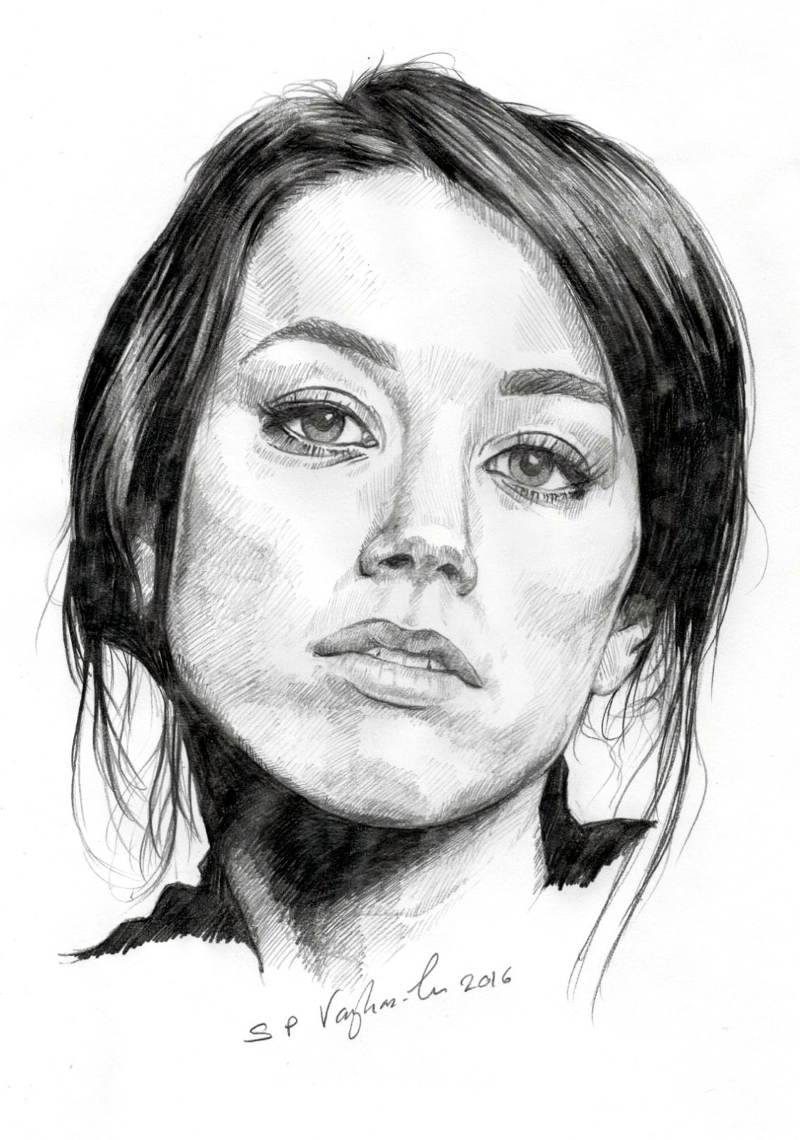 Amber Heard Drawing Pic