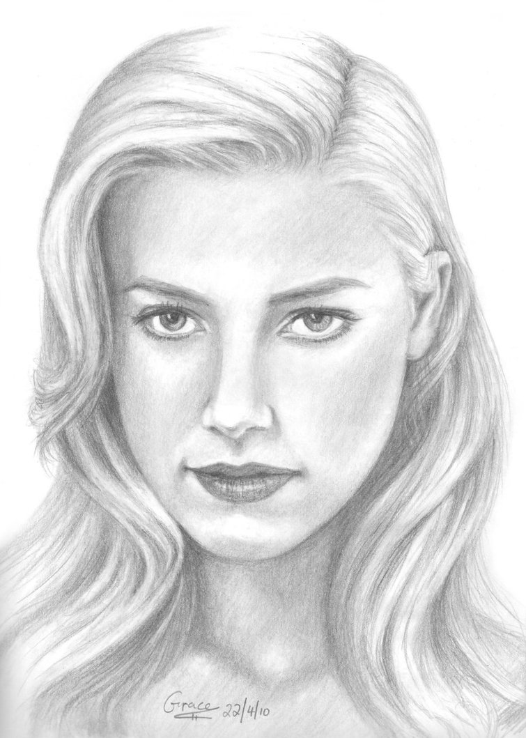 Amber Heard Drawing Sketch