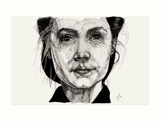 Amy Adams Drawing High-Quality