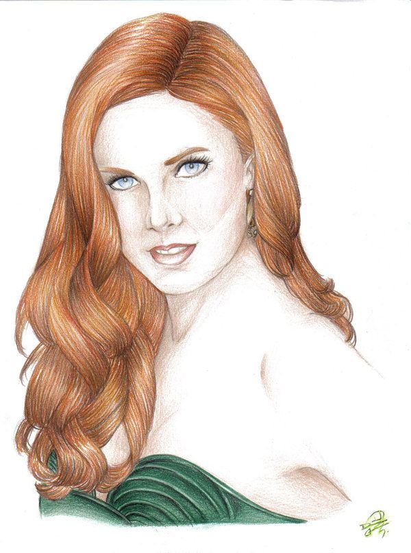 Amy Adams Drawing Picture