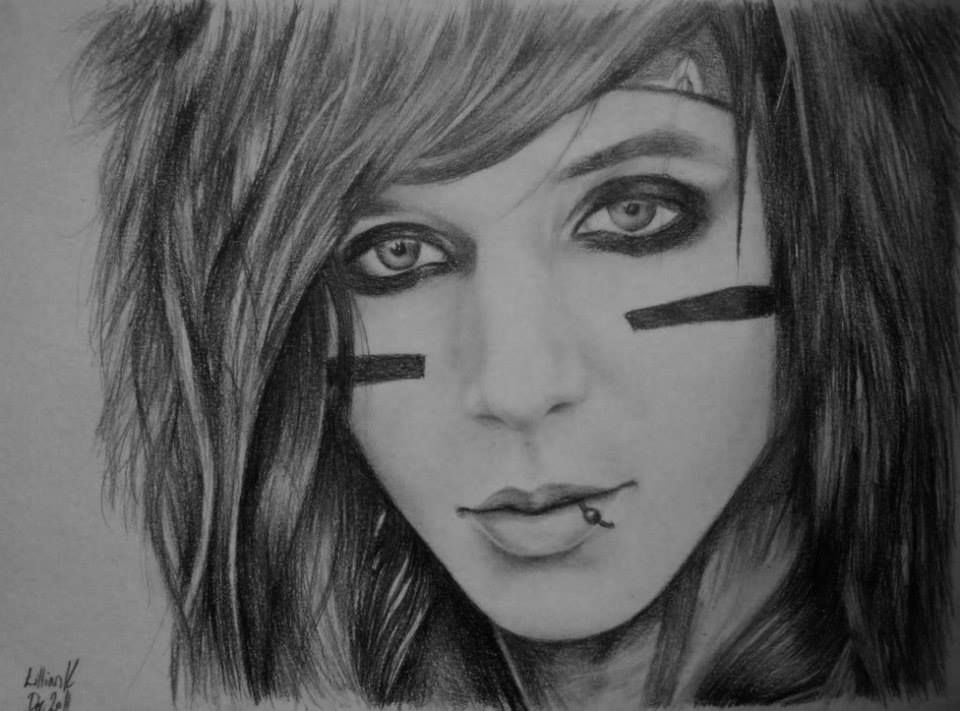 Andy Sixx Drawing Photo