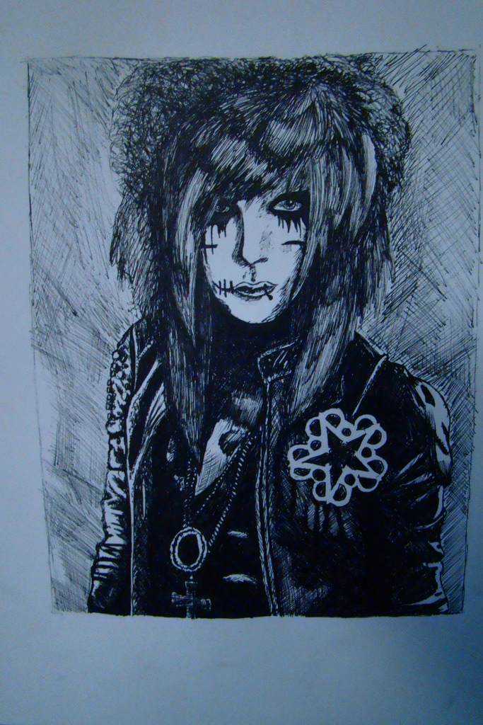 Andy Sixx Drawing