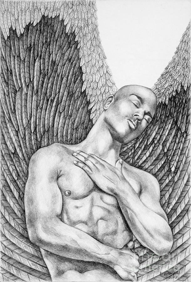 Angel Man Drawing Amazing