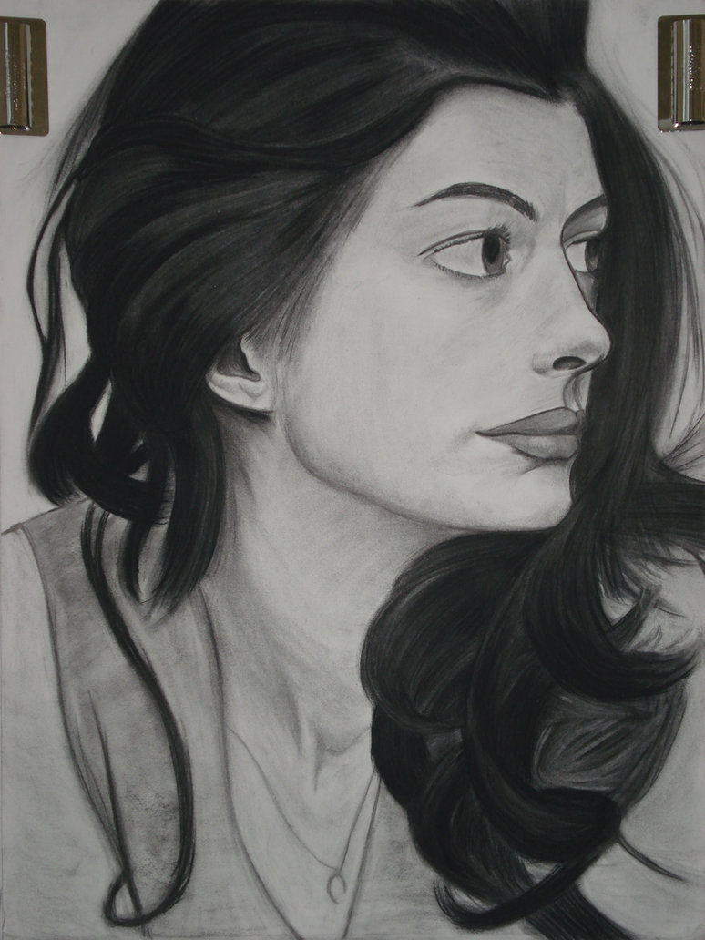 Anne Hathaway Drawing Picture