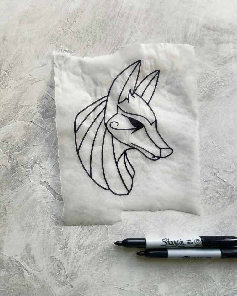 Anubis Tattoo Drawing Pics