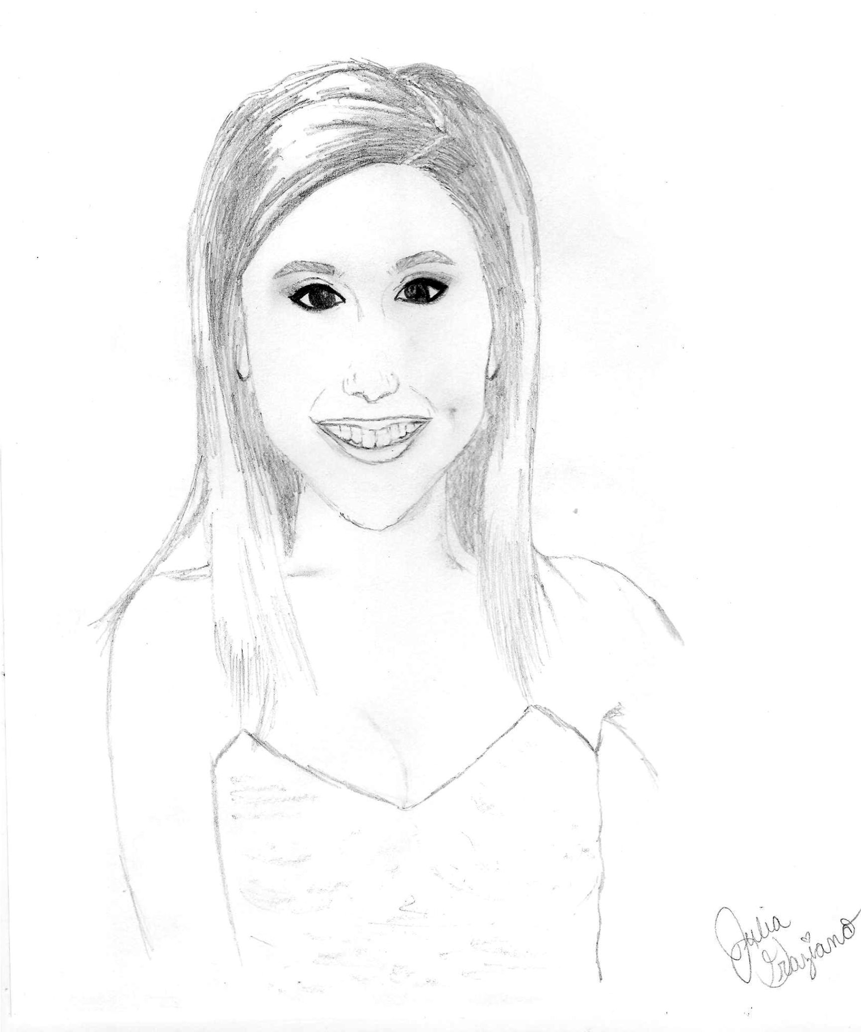 Ariana Grande Drawing Image