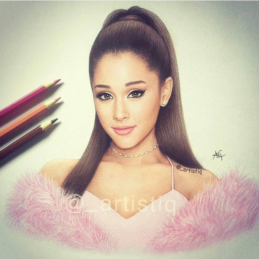 Ariana Grande Drawing Photo