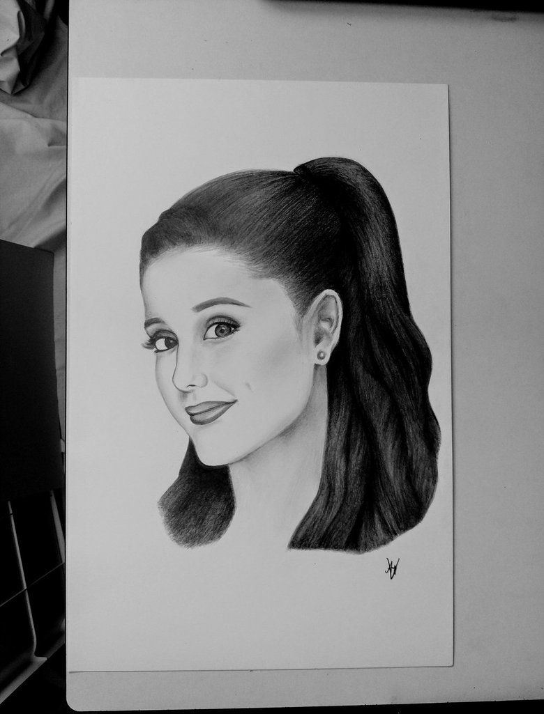 Ariana Grande Drawing by Gayathri Rajagopalan - Pixels