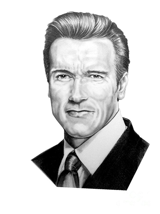 Arnold Schwarzenegger Drawing Amazing