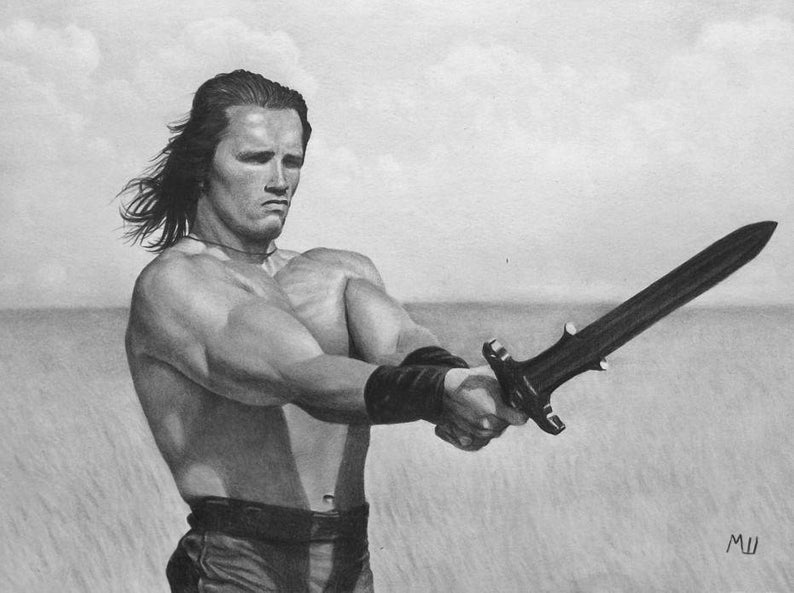 Arnold Schwarzenegger Drawing Images