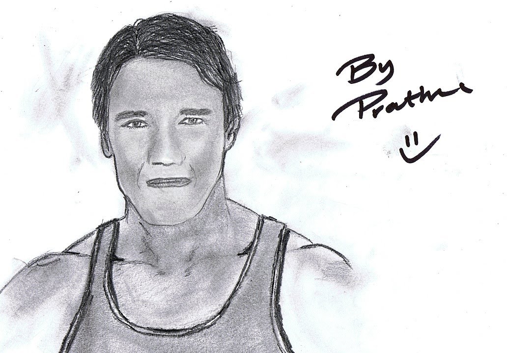Arnold Schwarzenegger Drawing Photos