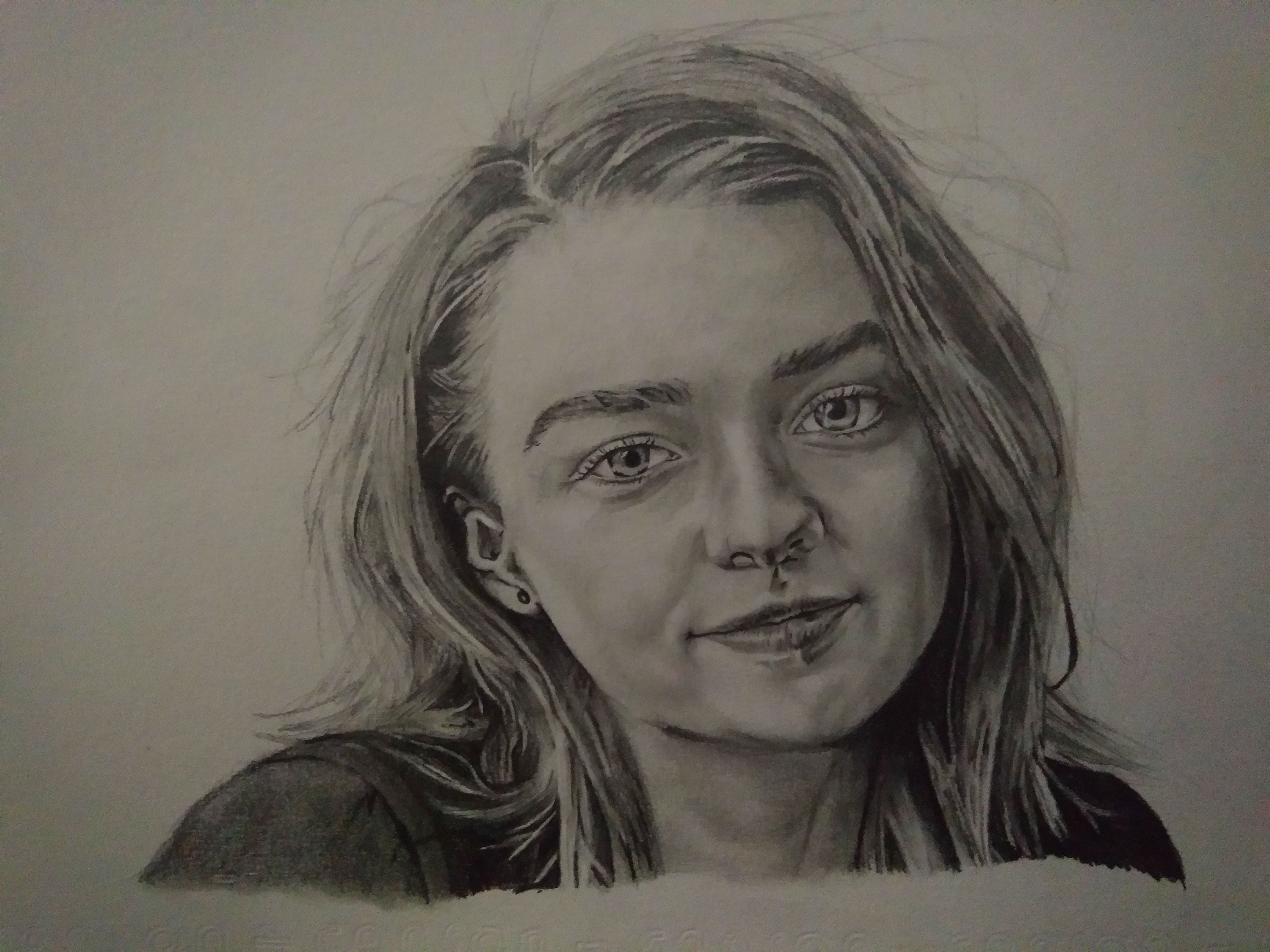 Arya Stark Drawing Image