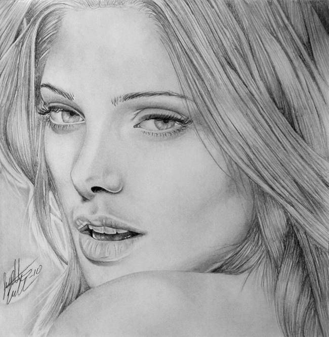 Ashley Greene Drawing Amazing