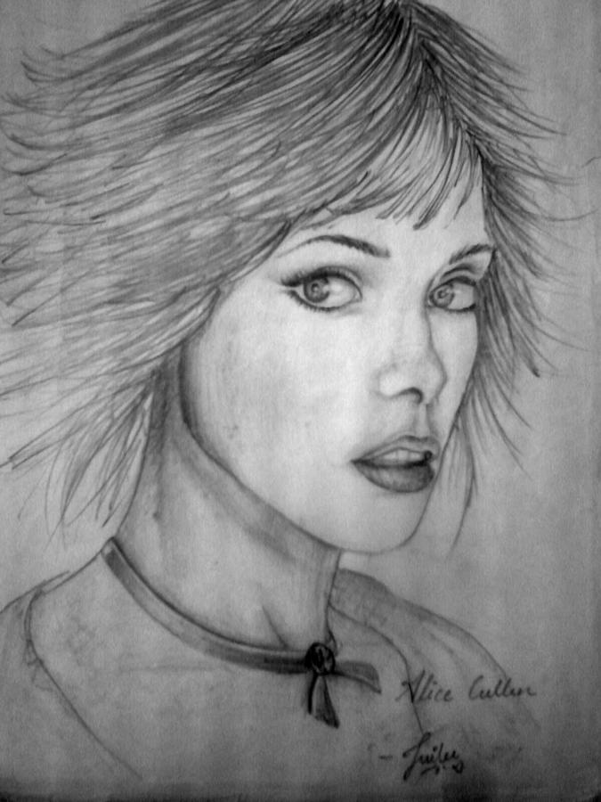 Ashley Greene Drawing Pictures