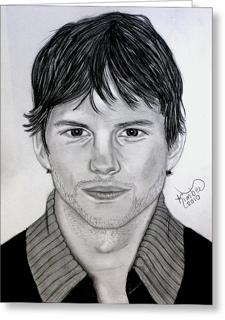 Ashton Kutcher Drawing Beautiful Art