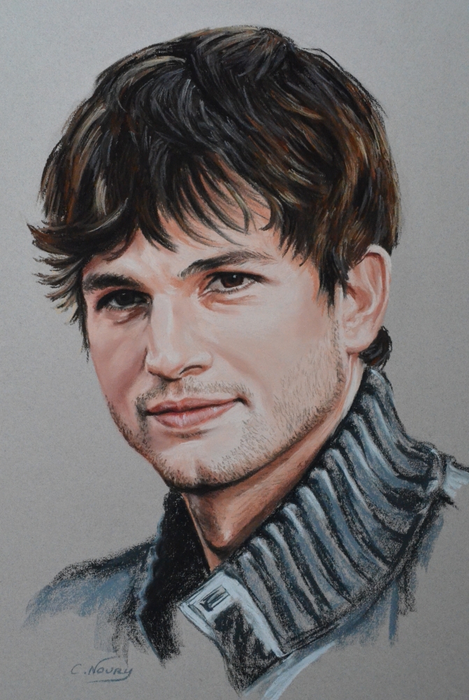 Ashton Kutcher Drawing Best