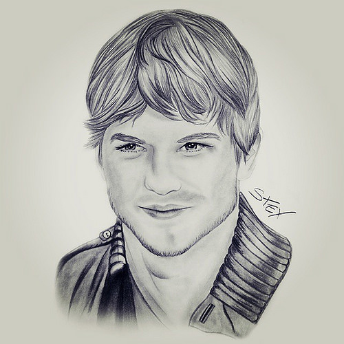 Ashton Kutcher Drawing
