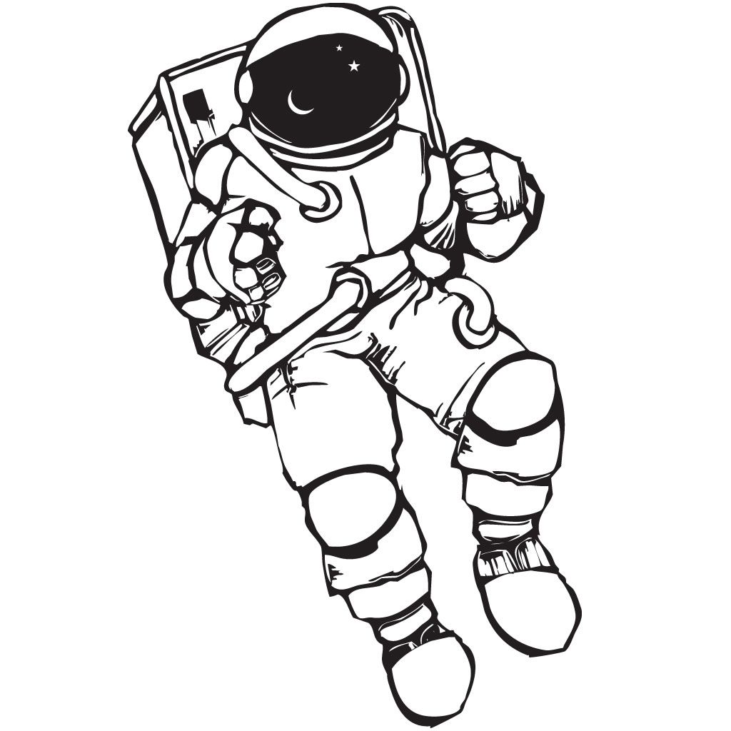 Astronaut Drawing Best