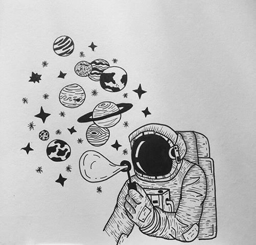 Astronaut Drawing Creative Art
