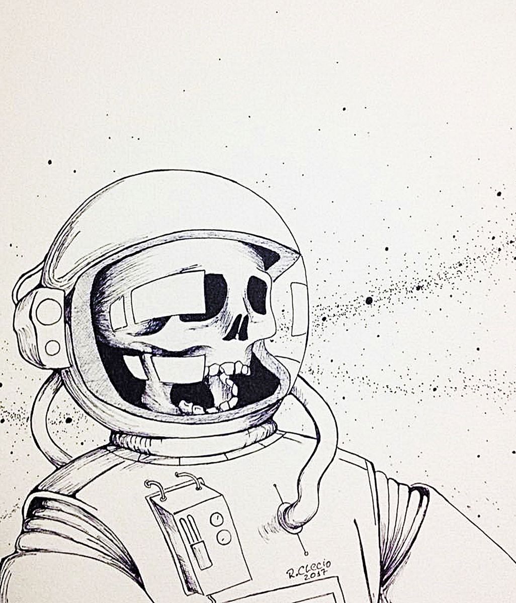 Astronaut Drawing Pics