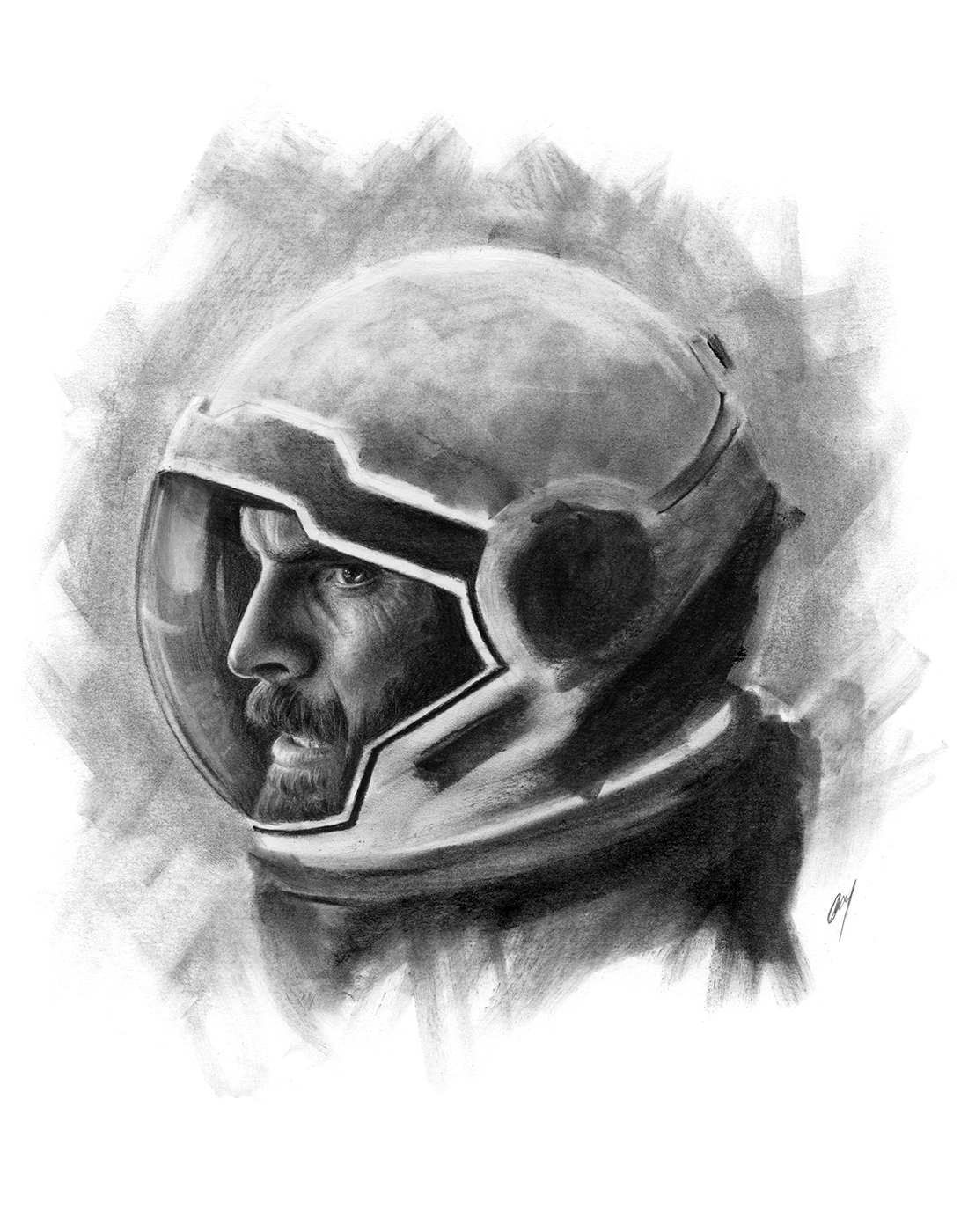 Astronaut Drawing Realistic