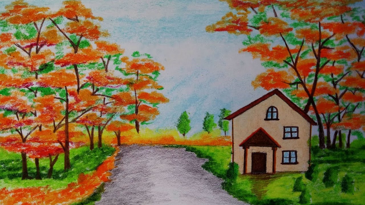 Autumn Drawing Images