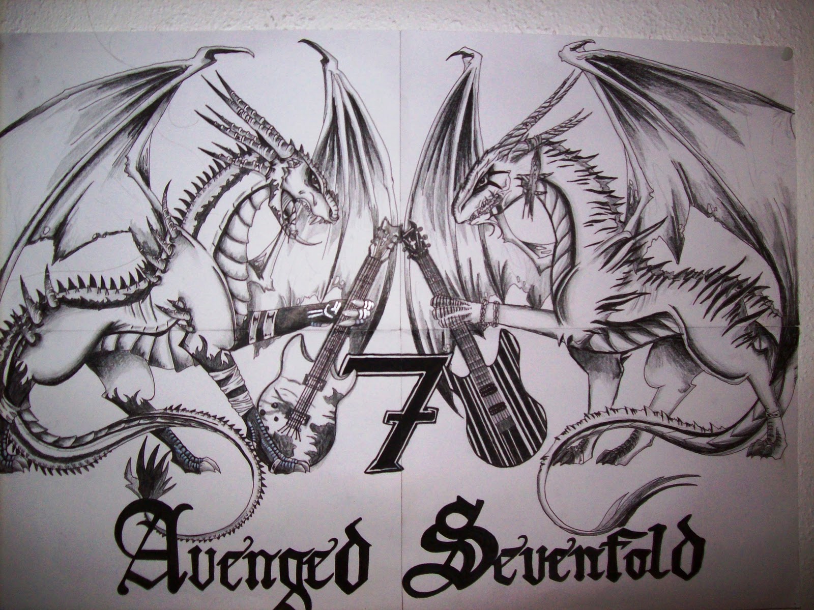 Avenged Sevenfold Drawing Best