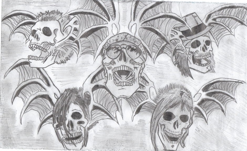 Avenged Sevenfold Drawing Photos
