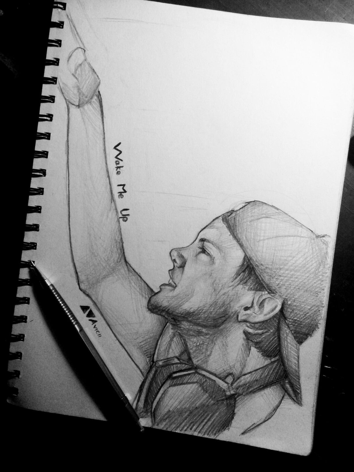 Avicii Drawing Realistic