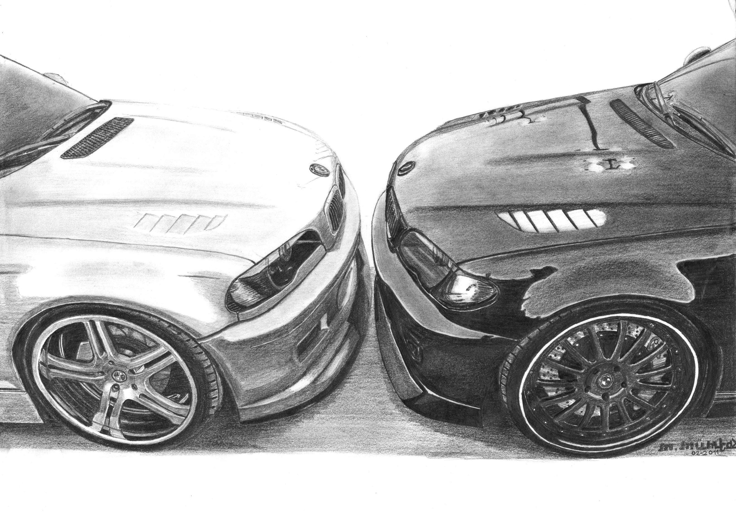 BMW Drawing Photo