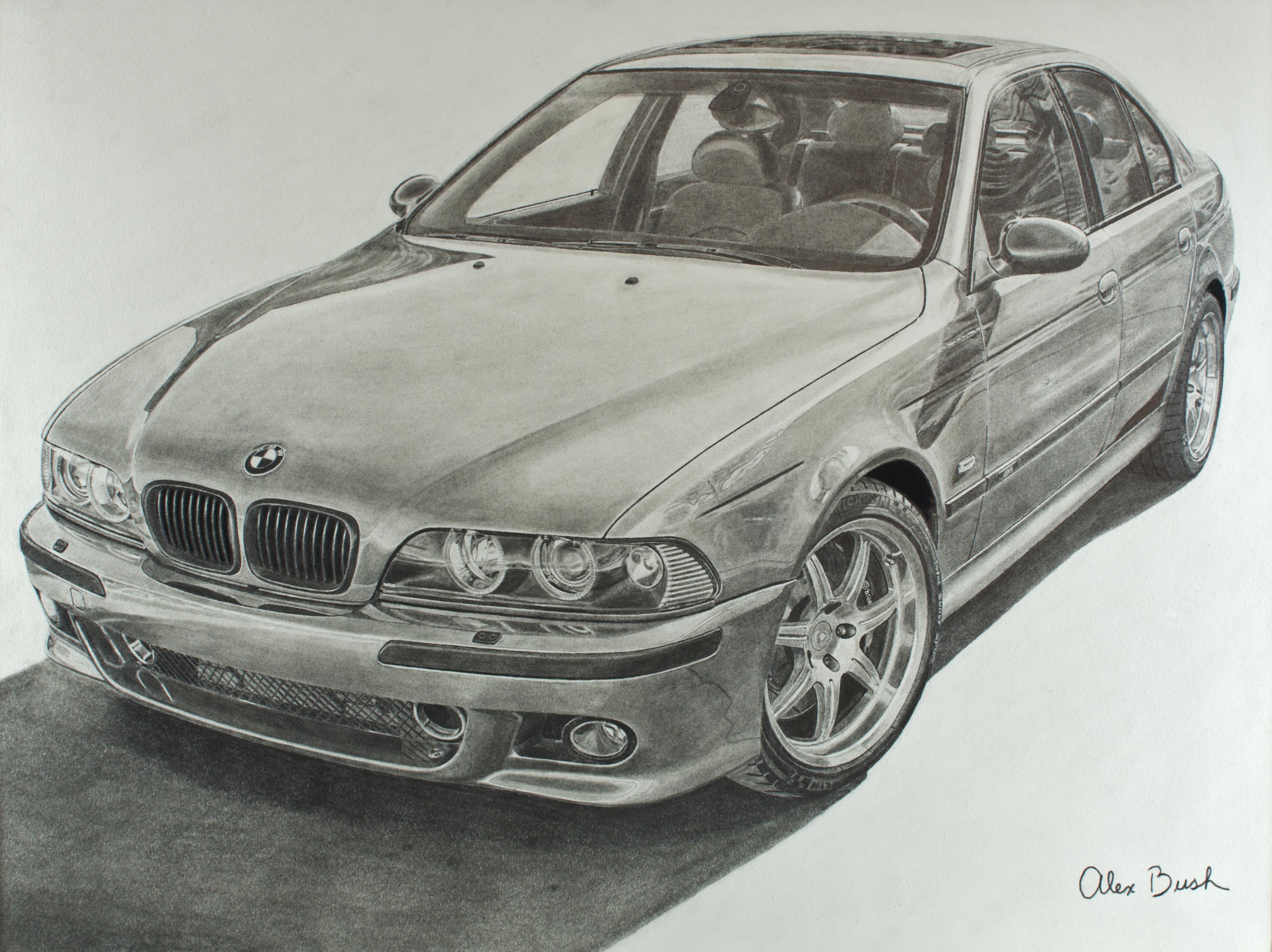 BMW Drawing Sketch