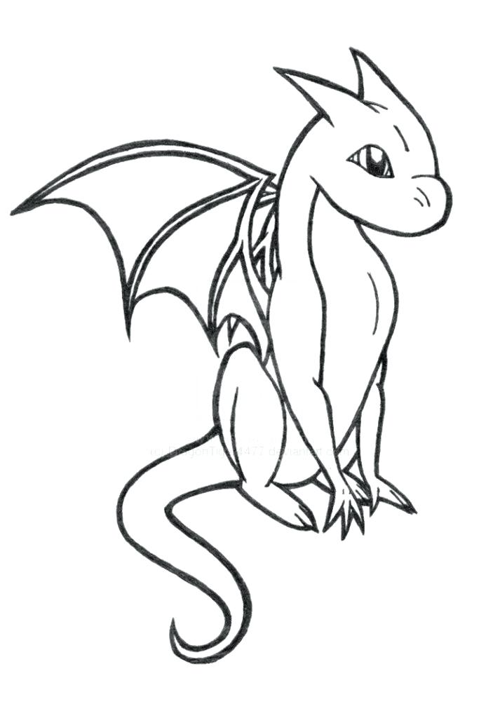 Baby Dragon Drawing Realistic