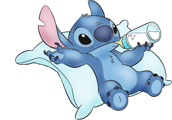 Baby Stitch Drawing High-Quality