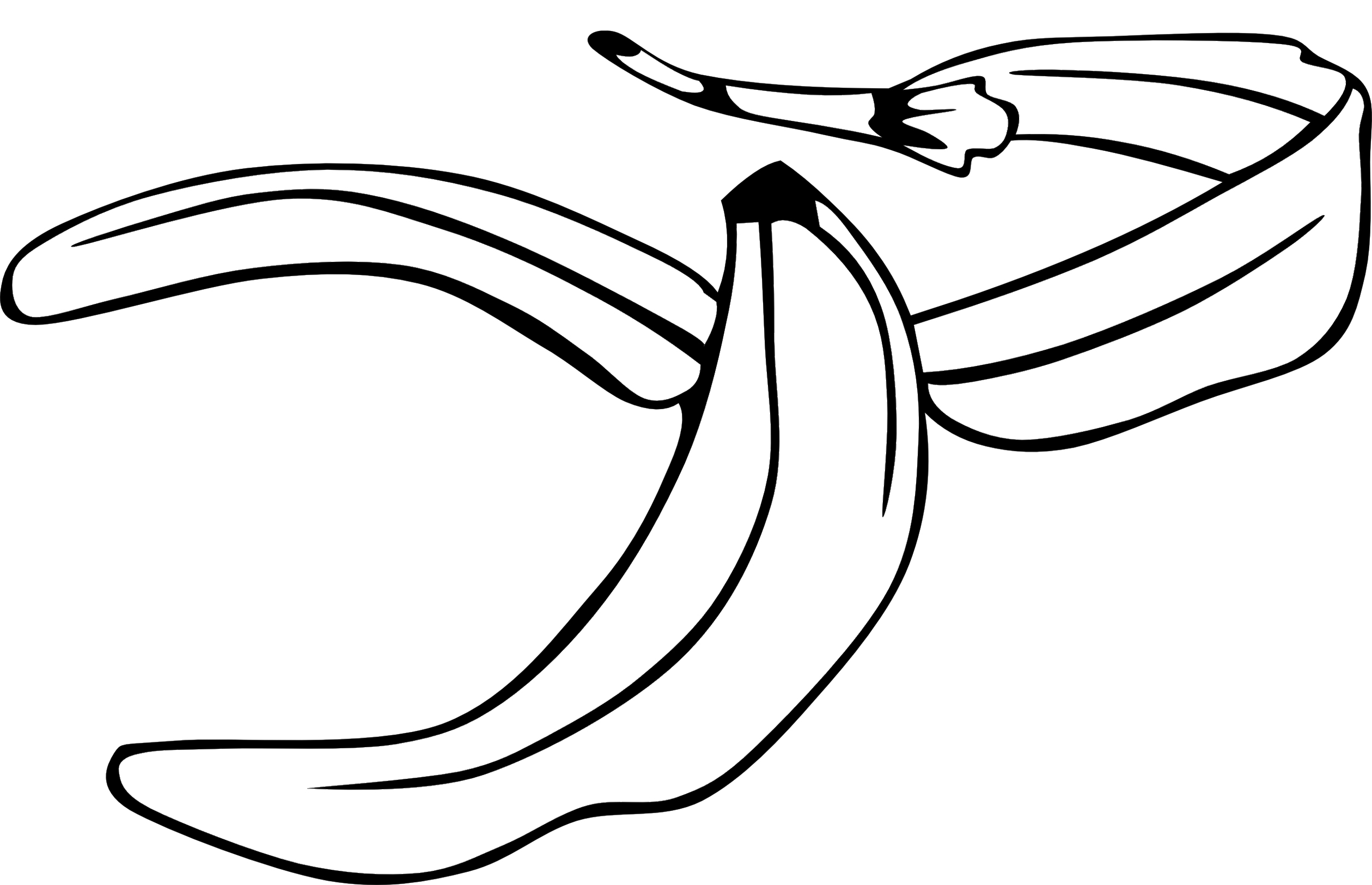 Banana Peel Drawing