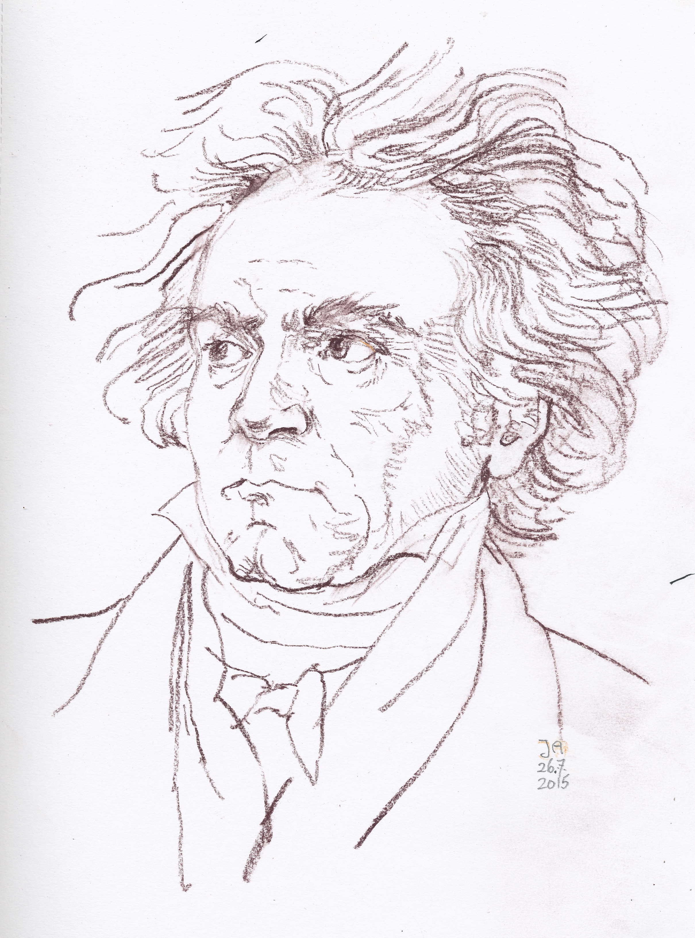 Beethoven Drawing Art