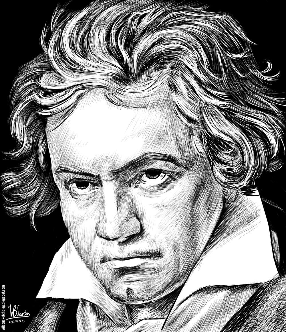 Beethoven Drawing Photos