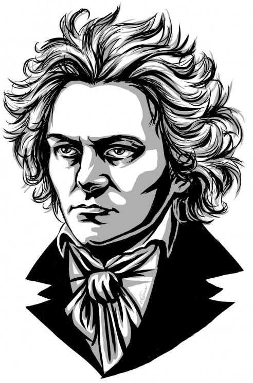 Beethoven Drawing Pic