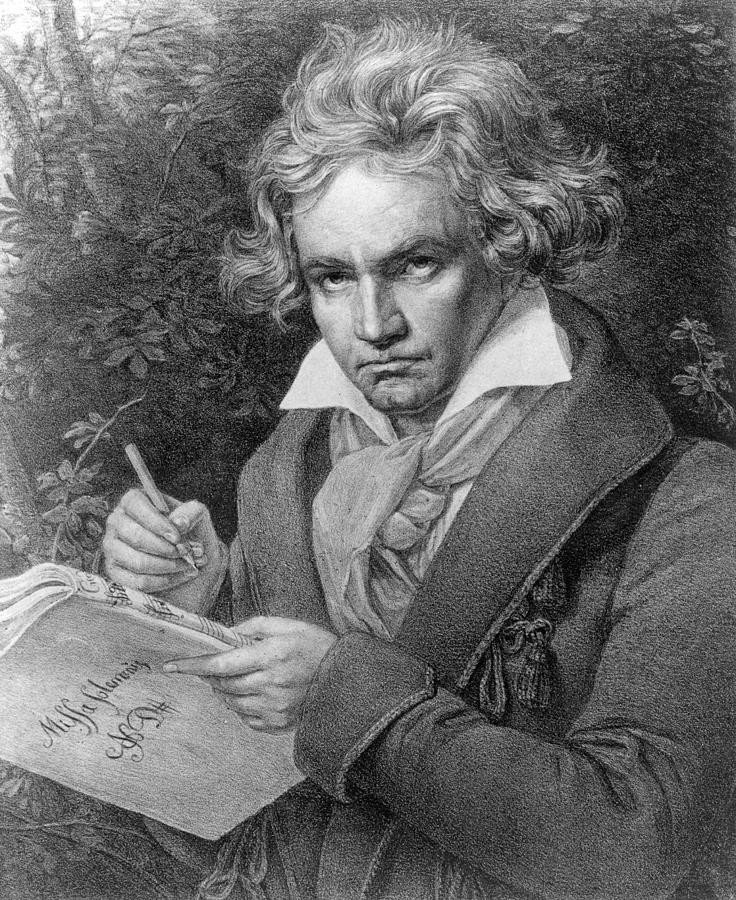 Beethoven Drawing Pictures