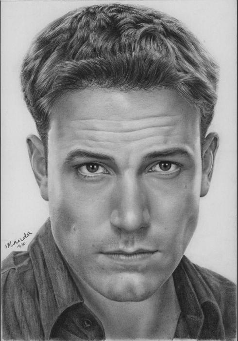 Ben Affleck Drawing Amazing