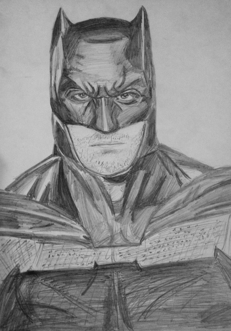 Ben Affleck Drawing Image - Drawing Skill