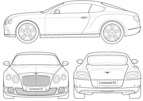 Bentley Drawing Realistic