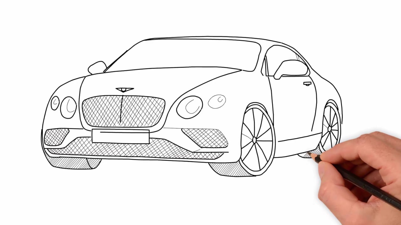 Bentley Drawing Sketch