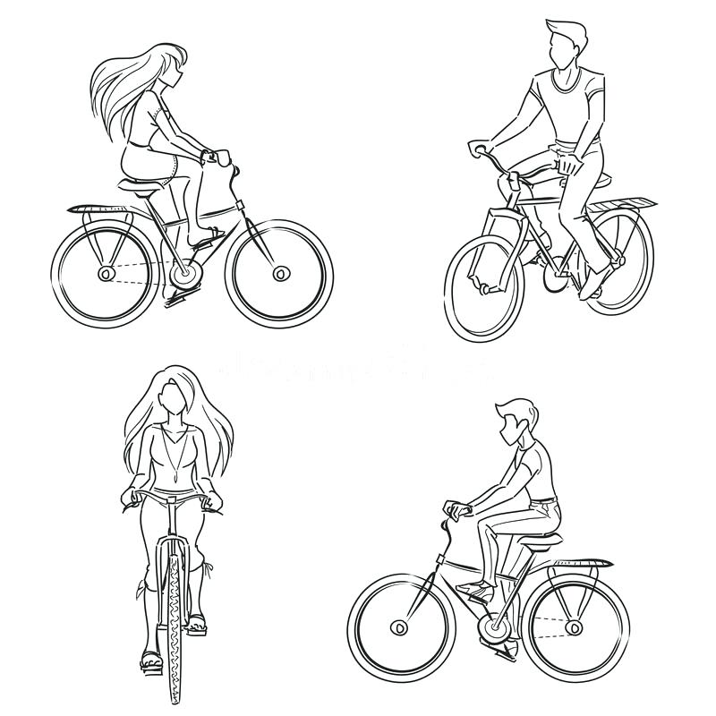 Bicycle Drawing Picture