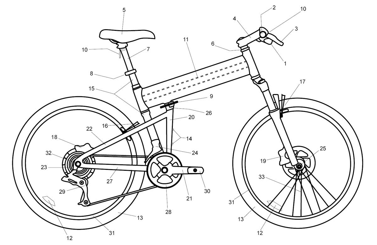 Bike Engineering Drawing Amazing
