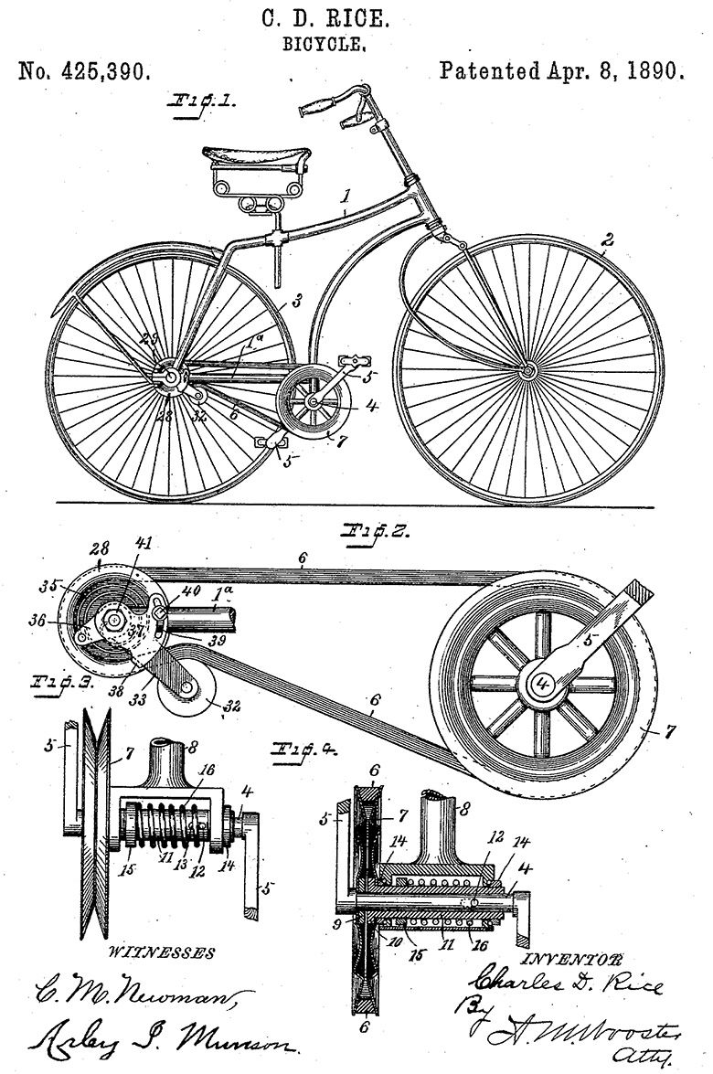Bike Engineering Drawing Pic
