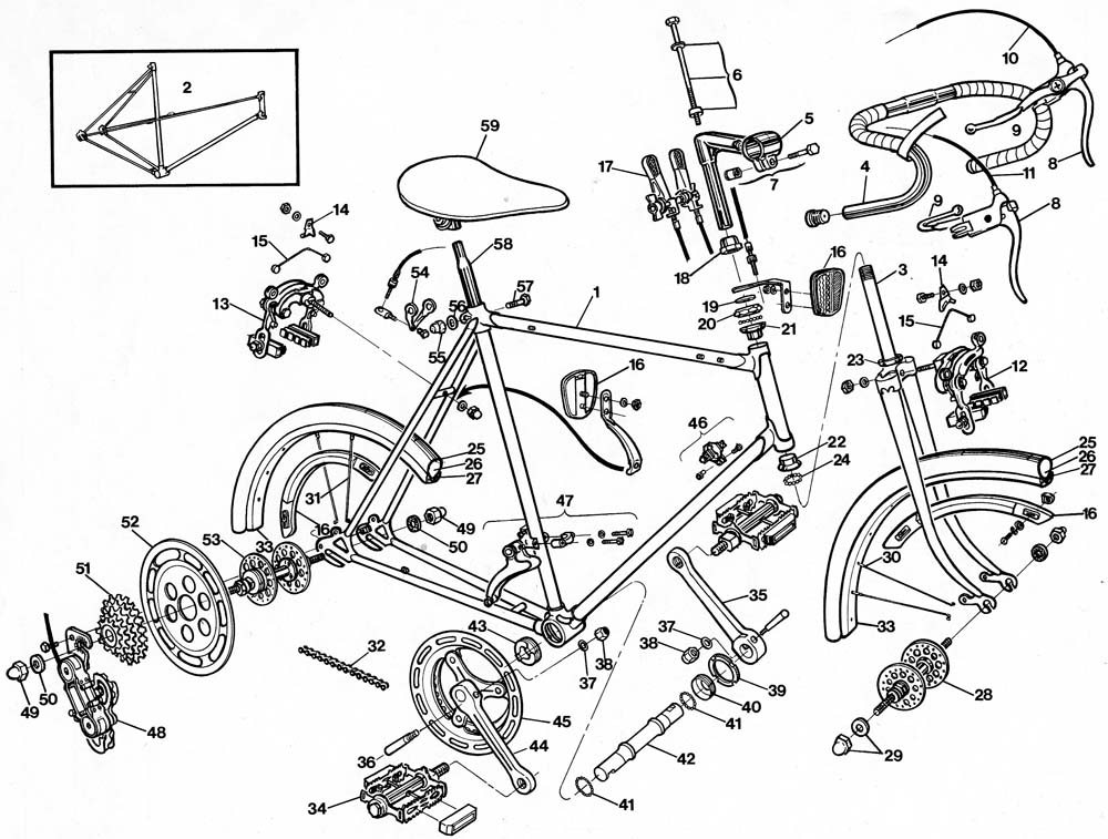 Bike Engineering Drawing Pics