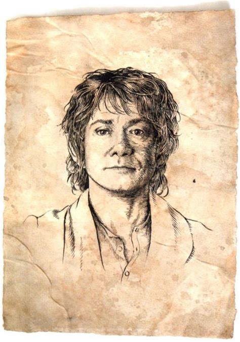 Bilbo Art Drawing