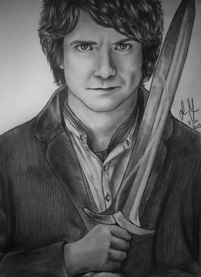 Bilbo Drawing Picture