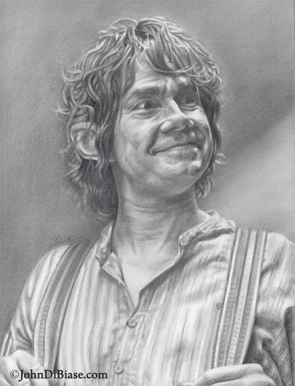 Bilbo Drawing Realistic