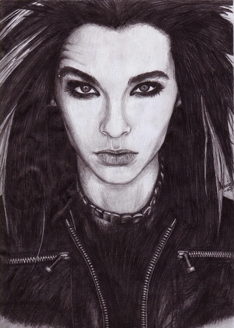 Bill Kaulitz Drawing Sketch